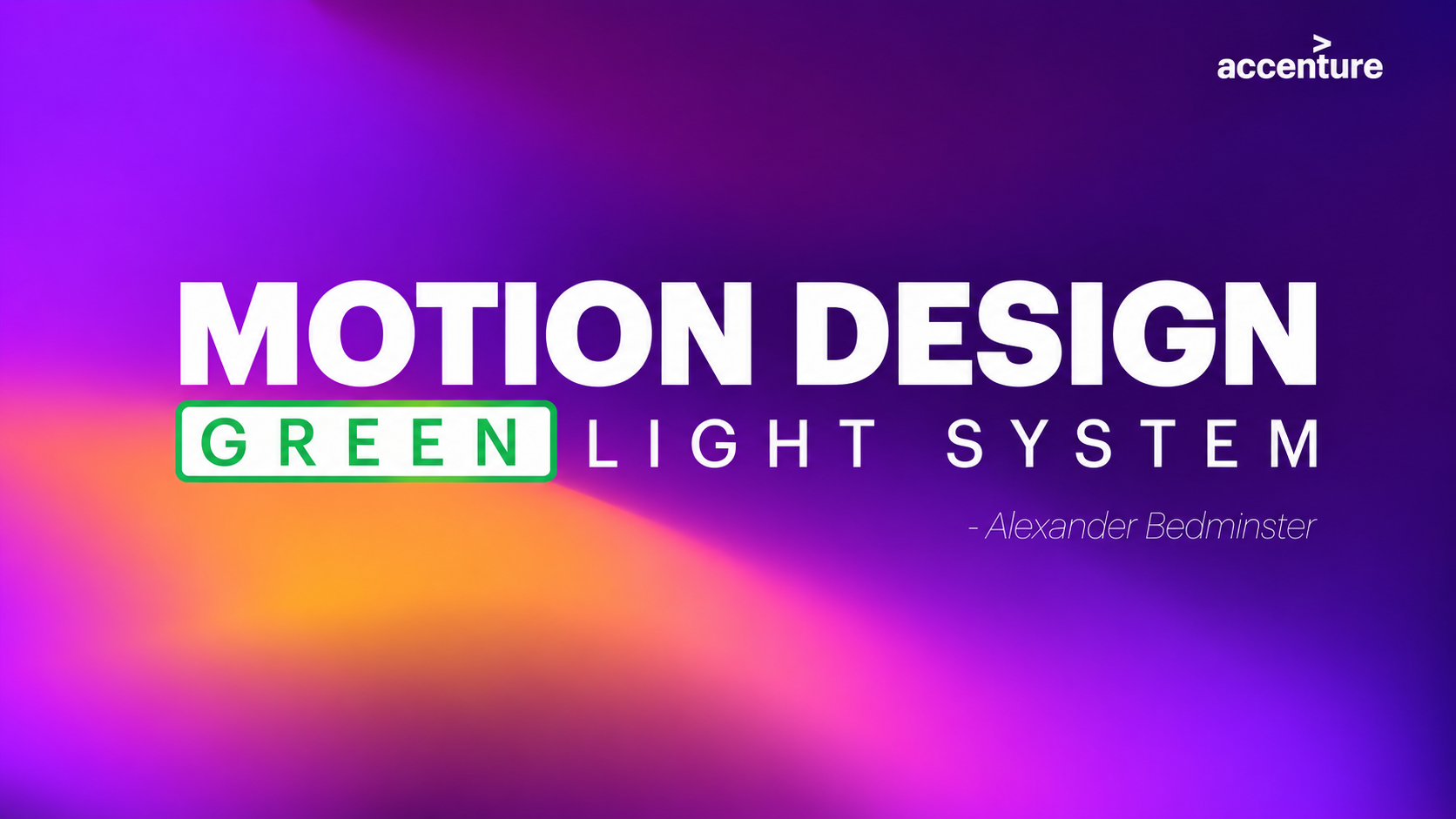 Green Light System — title