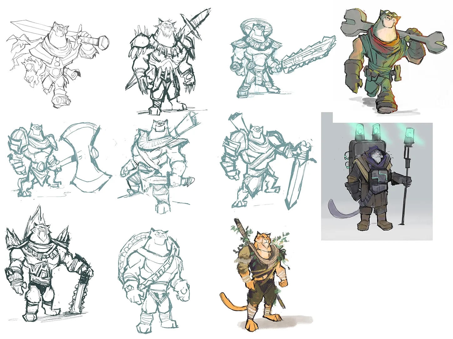 Character concept sheet