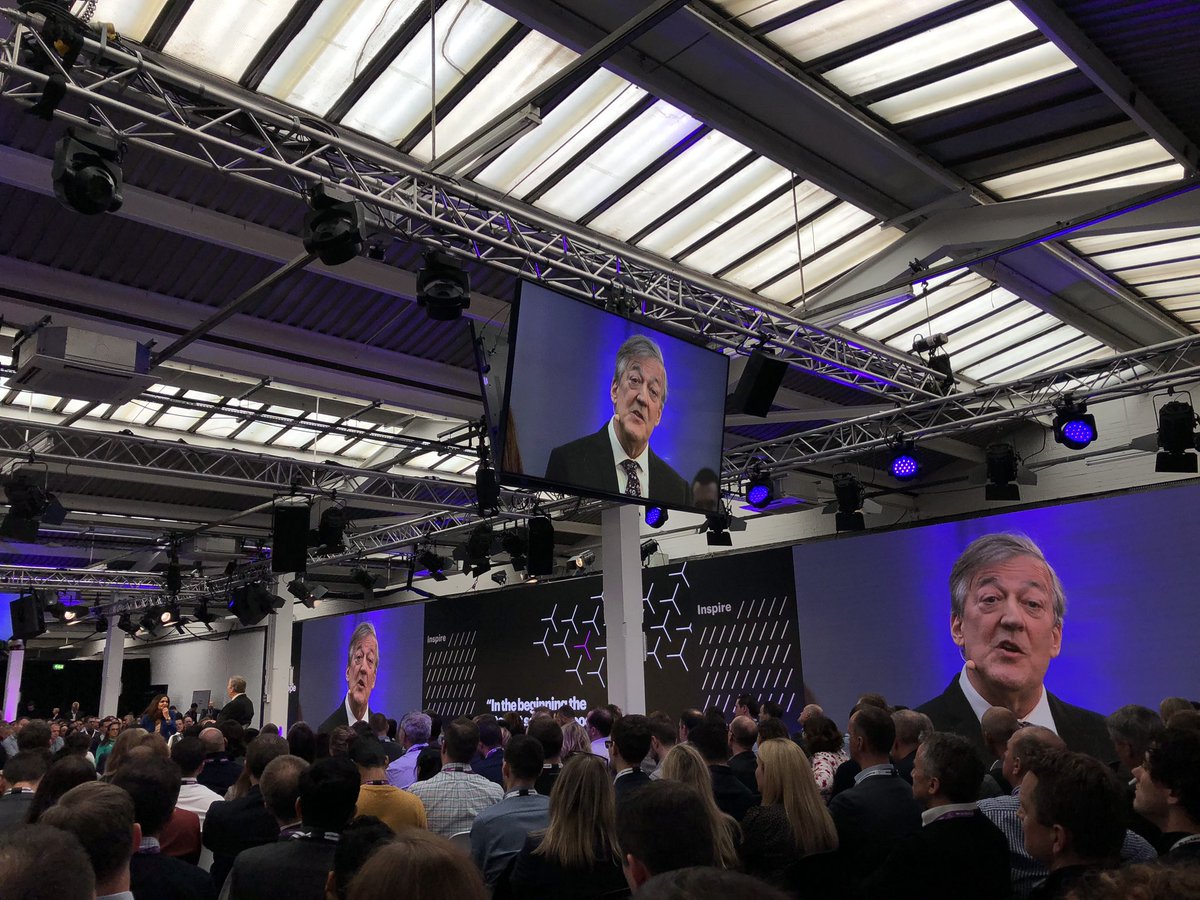 Kaleidoscope main stage — Stephen Fry keynote