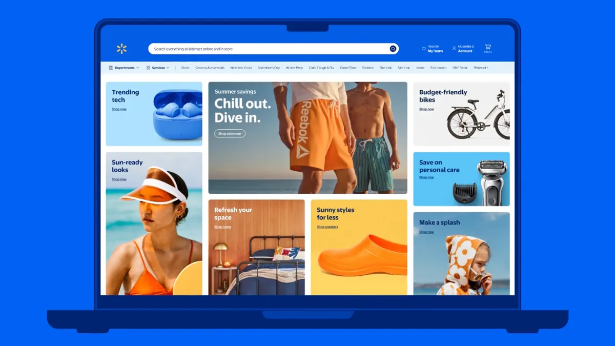 Walmart display advertising